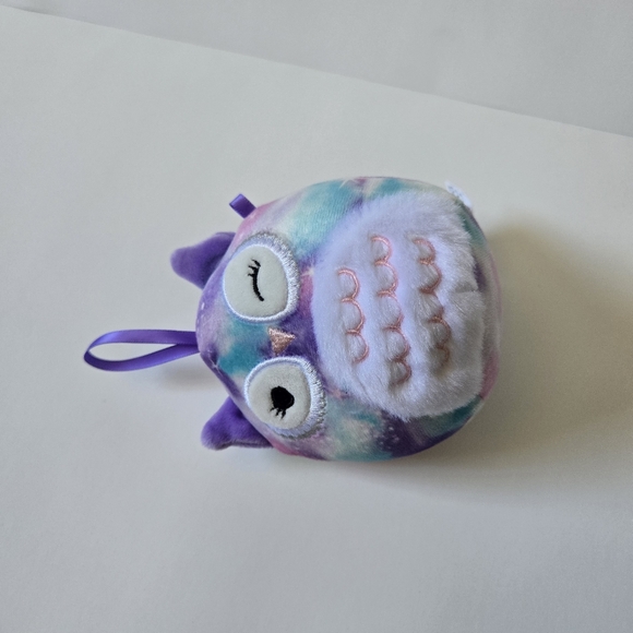 Squishmallows Solina the Owl 5" Purple Blue Stars Plush - Picture 9 of 12
